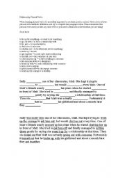 English worksheet: Relationship Phrasal Verbs