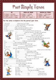 English Worksheet: Past Simple Tense