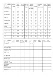 English Worksheet: DO AND DOES