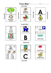 Directions - Town map