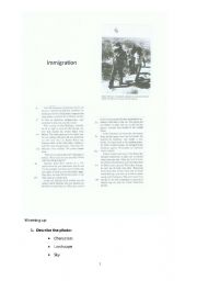 English Worksheet: Illegal immigration to the USA