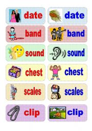 Homographs 4 - pictionary/memory