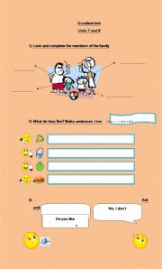 English worksheet: Do you like?