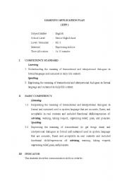 English Worksheet: lesson plan of giving advice