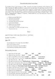 English worksheet: Brothers Grimm movie