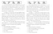 English Worksheet: The four young detectives