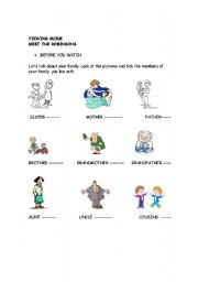 English worksheet: Meet the Robinsons viewing guide
