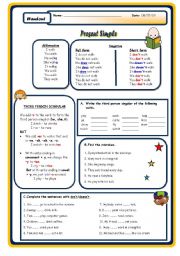 English Worksheet: present simple