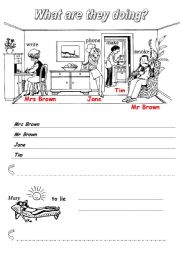 English Worksheet: Present progressive_special spelling