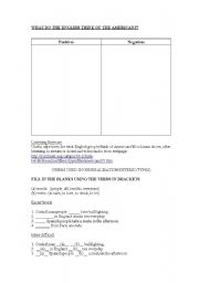 English worksheet: Stereotypes and Generalisations 1