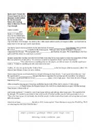 English Worksheet: World Cup 2010