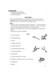 English worksheet: Desert Island