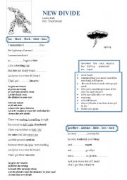 English Worksheet: New Divide - Linkin Park