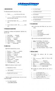 English Worksheet: GENERAL WORKSHOP