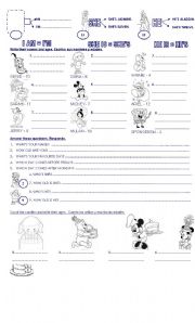 English Worksheet: Im / Hes / Shes