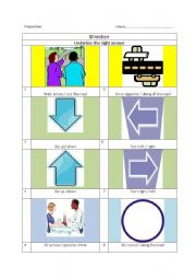 English worksheet: Preposition