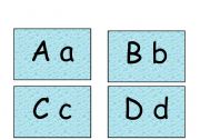 English worksheet: Flashcards