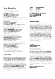 English Worksheet: work