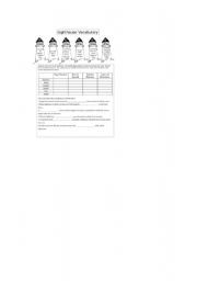 English Worksheet: to complete