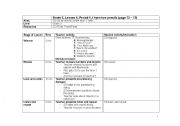 English Worksheet: Lesson 9 Period 1 