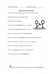 English Worksheet: Phrasal Verbs Conversation