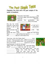 English Worksheet: past simple tense