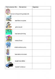 English worksheet: Who can find...