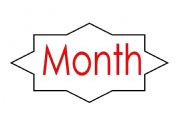 English Worksheet: month of year