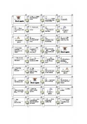 Present Simple, Present Continuous, Past Simple, Present Perfect game