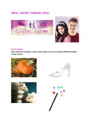 English worksheet: Another Cinderella story