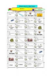 English Worksheet: whose pencil is this?