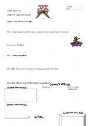 School of Rock worksheets