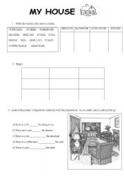 English Worksheet: Furniture