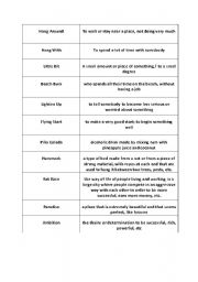 English Worksheet: Listening Lesson