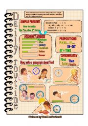 English Worksheet: Simple present with Norman Rockwell