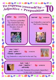 English Worksheet: To express yourself by ...