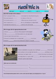 English Worksheet: Phrasal verbs 10