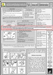 English Worksheet: WHO I AM - NICK JONAS AND ADMINISTRATION - PART 02 - FULLY EDITABLE AND FULLY CORRECTABLE