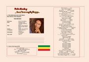 English Worksheet: Bob MArley Dont worry be happy