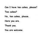 English Worksheet: Can I have ... ?