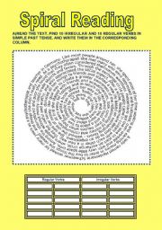 SPIRAL READING COMPREHENSION