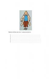 English worksheet: Describing people