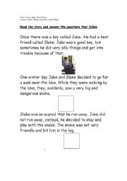 English worksheet: Oren