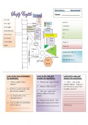 English Worksheet: Directions