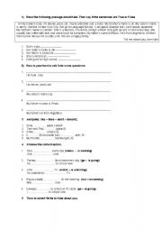 English worksheet: PERSONAL INFO AND SO