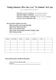 English worksheet: 