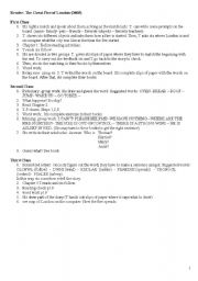 English Worksheet: Reader: The Fire of London