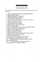 English Worksheet: Spotlight on Ireland 