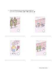 English Worksheet: Happy birthday Mum