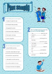 English Worksheet: Past Simple